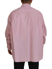 Thumbnail for Elegant Pink Casual Cotton Shirt