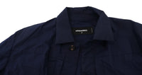 Thumbnail for Svelte Dark Blue Cotton Shirt