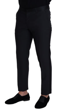 Thumbnail for Black Wool Men Formal Pants