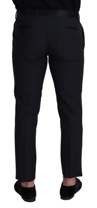 Thumbnail for Black Wool Men Formal Pants