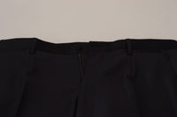 Thumbnail for Black Wool Men Formal Pants