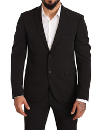 Thumbnail for Elegant Black Slim Fit Two-Piece Suit