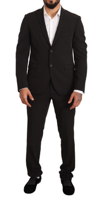 Thumbnail for Elegant Black Slim Fit Two-Piece Suit