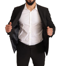 Thumbnail for Elegant Black Slim Fit Two-Piece Suit