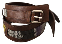 Thumbnail for Elegant Brown Leather Fashion Belt