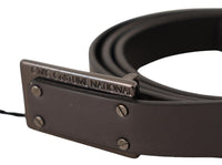 Thumbnail for Elegant Leather Belt with Metal Buckle