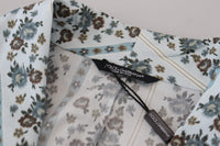 Thumbnail for Elegant Floral Cotton Jacket Robe