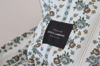 Thumbnail for Elegant Floral Cotton Jacket Robe