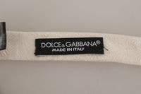 Thumbnail for Elegant White Silk Bow Tie