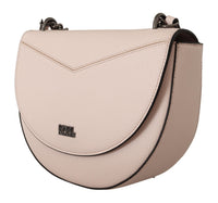 Thumbnail for Elegant Mauve Light Pink Leather Shoulder Bag