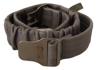 Thumbnail for Elegant Gray Leather Fashion Belt