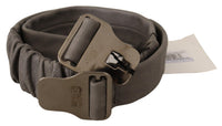 Thumbnail for Elegant Gray Leather Fashion Belt