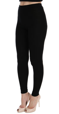 Thumbnail for Elegant Black Cashmere Pants