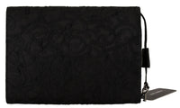 Thumbnail for Elegant Black Silver Clutch Portfolio