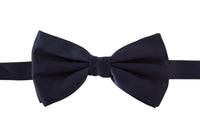 Thumbnail for Elegant Sapphire Silk Bow Tie