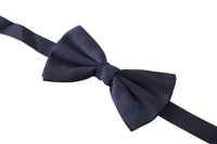 Thumbnail for Elegant Sapphire Silk Bow Tie