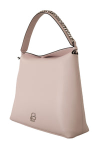 Thumbnail for Elegant Mauve Chalk Leather Shoulder Bag