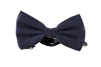 Thumbnail for Elegant Sapphire Silk Bow Tie