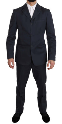 Thumbnail for Elegant Blue Two-Piece Suit