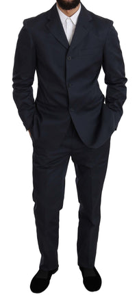 Thumbnail for Elegant Blue Two-Piece Suit