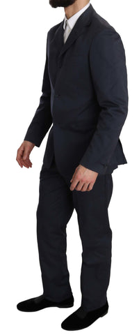 Thumbnail for Elegant Blue Two-Piece Suit