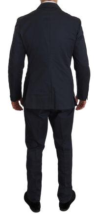 Thumbnail for Elegant Blue Two-Piece Suit