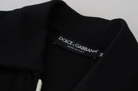 Thumbnail for Elegant Full Zip Black and White Sweater