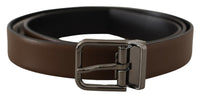 Thumbnail for Classic Brown Leather Belt