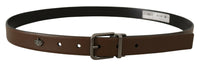 Thumbnail for Classic Brown Leather Belt