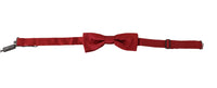 Thumbnail for Elegant Silk Red Bow Tie