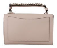 Thumbnail for Mauve Elegance Leather Shoulder Bag