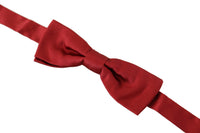 Thumbnail for Elegant Silk Red Bow Tie