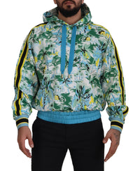 Thumbnail for Multicolor Cotton Silk Hooded Sweatshirt