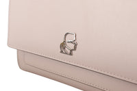 Thumbnail for Mauve Elegance Leather Shoulder Bag