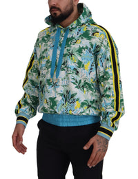 Thumbnail for Multicolor Cotton Silk Hooded Sweatshirt