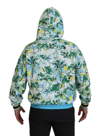 Thumbnail for Multicolor Cotton Silk Hooded Sweatshirt