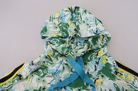 Thumbnail for Multicolor Cotton Silk Hooded Sweatshirt