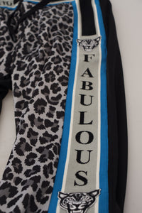 Thumbnail for Multicolor DG King Leopard Print Jogger Pants