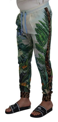 Thumbnail for Multicolor Silk Statement Pants