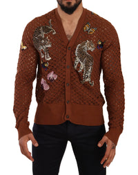 Thumbnail for Refined Elegance Multicolor Embroidered Cardigan