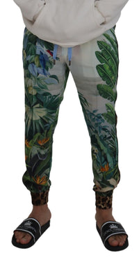 Thumbnail for Multicolor Silk Statement Pants