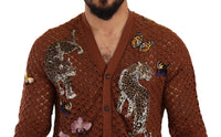 Thumbnail for Refined Elegance Multicolor Embroidered Cardigan