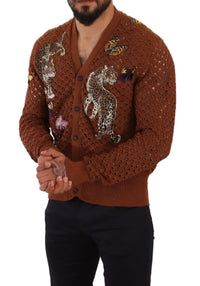 Thumbnail for Refined Elegance Multicolor Embroidered Cardigan