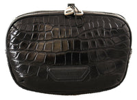 Thumbnail for Elegant Caiman Leather Fanny Waist Pouch