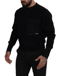 Thumbnail for Elegant Crewneck Cotton Blend Sweater