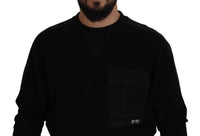 Thumbnail for Elegant Crewneck Cotton Blend Sweater