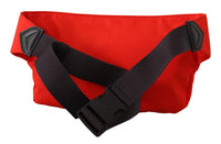 Thumbnail for Elegant Large Bum Belt Bag in Red and Black