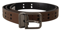 Thumbnail for Elegant Leather Belt with Metal Buckle