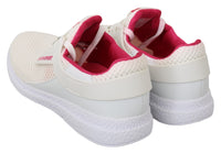 Thumbnail for Chic White Becky Sneakers with Pink Accents