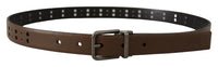 Thumbnail for Elegant Leather Belt with Metal Buckle